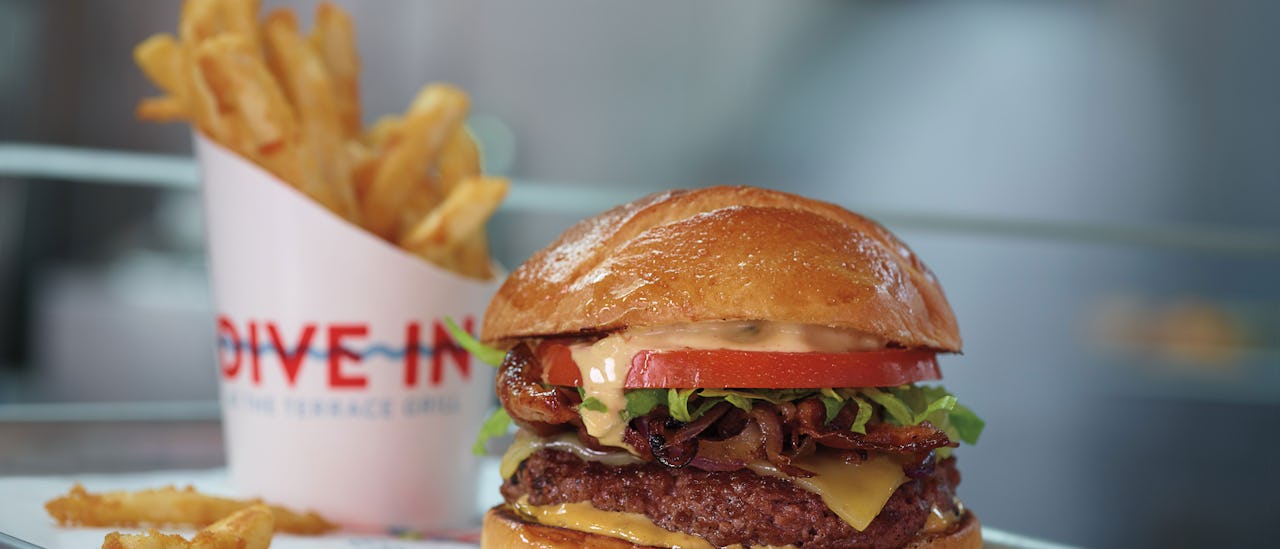 Hamburgare på Dive In
